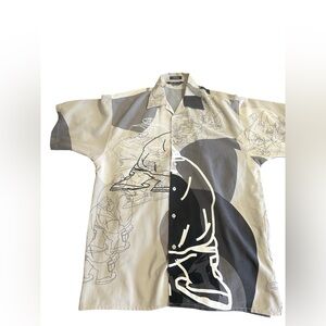 Vintage 90s Koman Sport Button Up